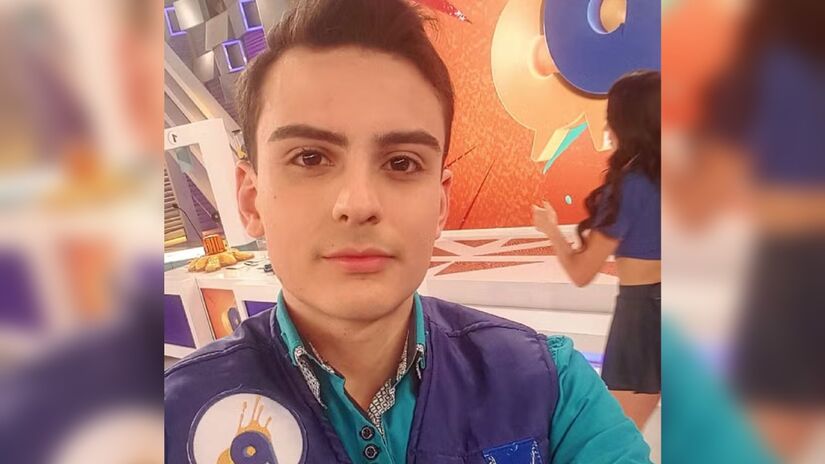 Dudu Camargo: jornalista e ex-apresentador do SBT, de 27 anos
