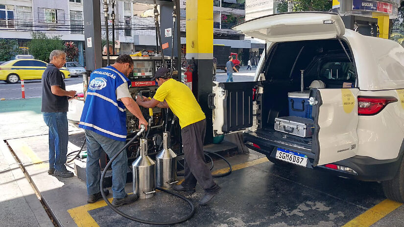 Operação Abastecimento Seguro está sendo realizada de forma simultânea em todos os estados brasileiros, com participação integrada dos 24 órgãos delegados. 