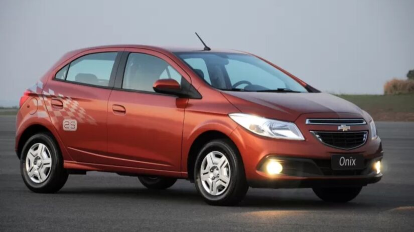 Chevrolet Onix é o 3&ordm; carro com mais roubos ou furtos, com 1.172 casos.