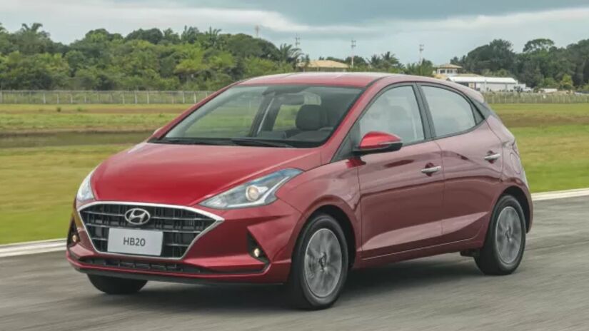 Hyundai HB20 é o 1&ordm; carro com mais roubos ou furtos, com 1.295 casos.