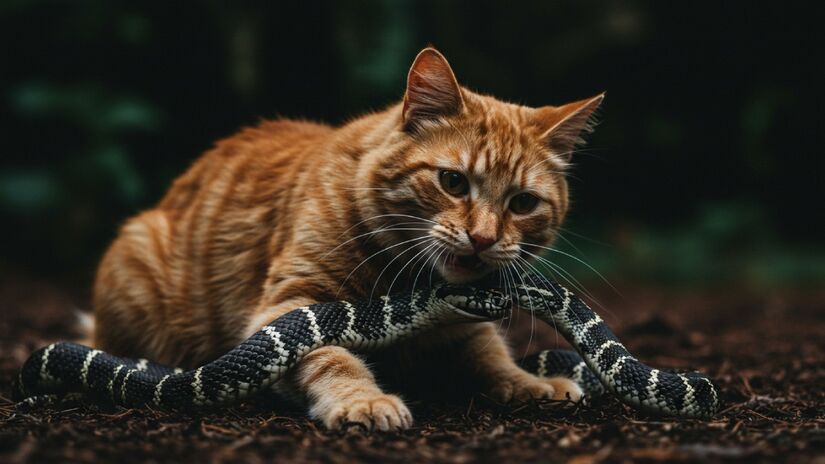 Essa percepção visual e neurológica avançada garante respostas em 20 a 70 milésimos de segundo, enquanto as cobras reagem em 40 a 70 milésimos. 