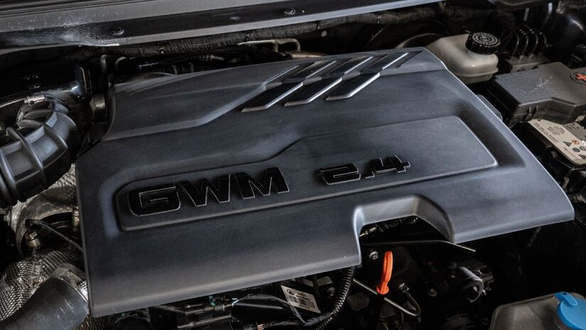 Motor é acoplado à transmissão automática de 9 marchas desenvolvida pela própria GWM.
