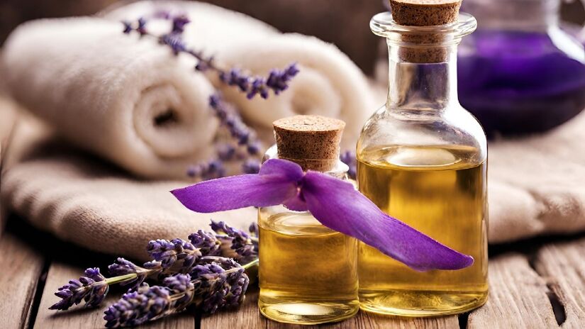 A lavanda pode inclusive afastar baratas do seu banheiro. Imagem: Domínio Público