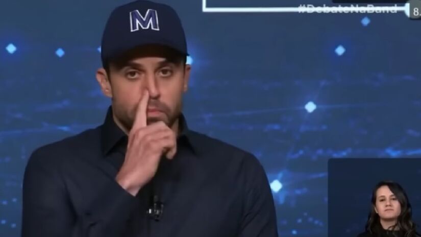 Boulos usou táticas agressivas e fez acusações contra adversários sem provas/Reprodução