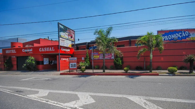 Motel Casual fica em Santo André, no ABC Paulista.

/Foto: Divulgação/Motel Casual