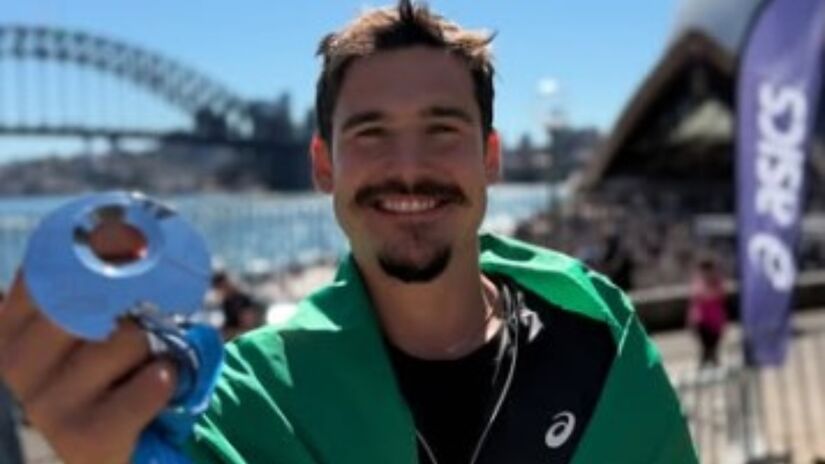 Prattes foi o segundo brasileiro mais rápido da Maratona de Sidney.