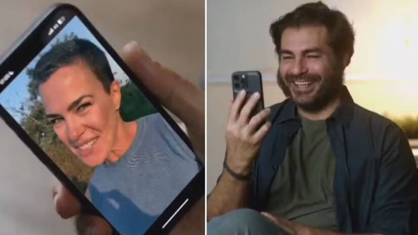 Dupla se 'reencontrou' em uma ligação de vídeo cheia de afeto e convidou o público para rever a trama de Benedito Ruy Barbosa.