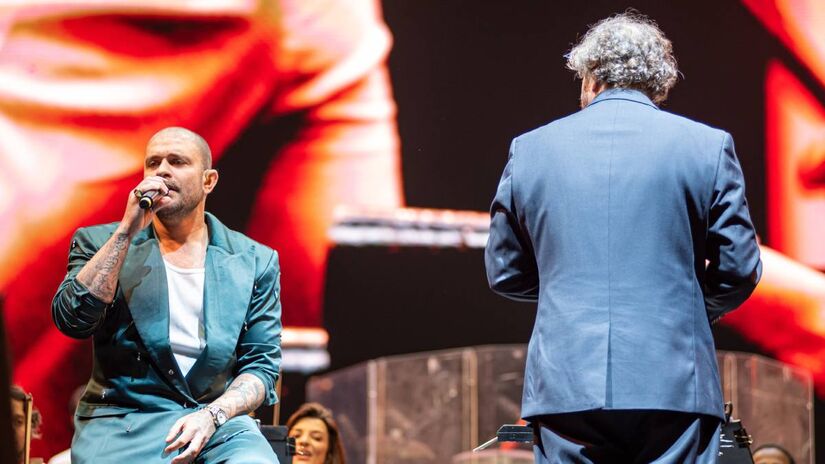 Primeira parte da programação levará ao Parque Ibirapuera o 'Concerto Popular Brasileiro', encontro vibrante entre a Orquestra Ouro Preto e Diogo Nogueira. Foto: Manjubinha Filmes