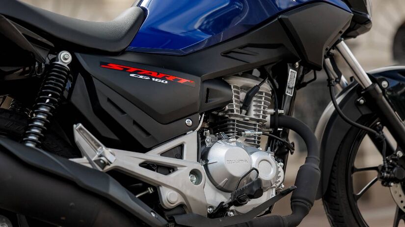 Motor flex de 162,7 cc garante desempenho e economia |Foto/Divulgação