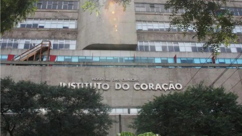 Instituto do Coração (InCor-HCFMUSP alcançou sua melhor posição histórica em cardiologia.
Foto: Reprodução/Governo de SP