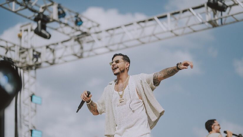 No último domingo (14/9), aconteceu a 6ª edição do Esquenta Thermas, evento trouxe o cantor Hungria, que retorna ao parque após gravar o DVD Virou Verão.