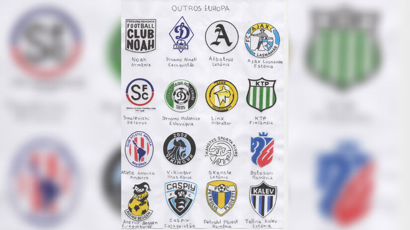 É possível acompanhar a coleção pelo Instagram, no perfil @brasilbfl, com mais de 1.300 seguidores - (Fotos: Arquivo Pessoal)