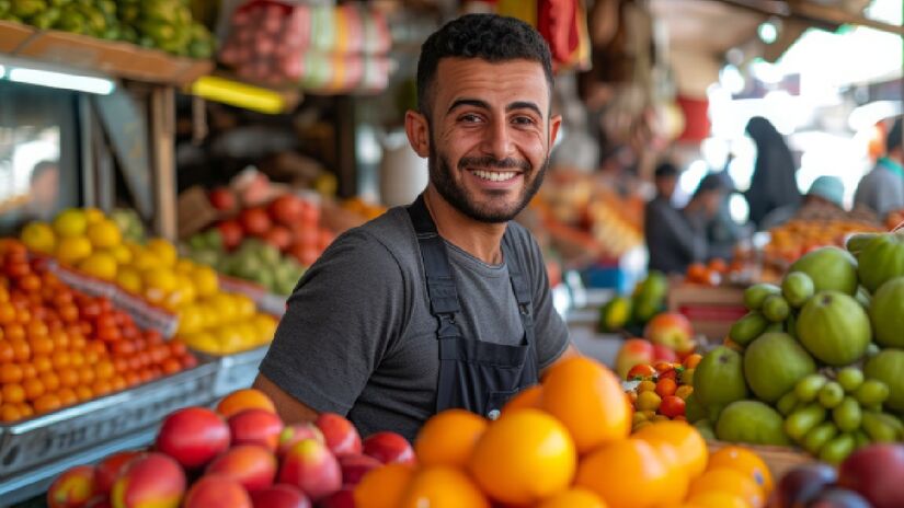 Vendedor de frutas se emociona ao receber o dinheiro de volta e agradece o gesto de honestidade (Fotos: Freepik)