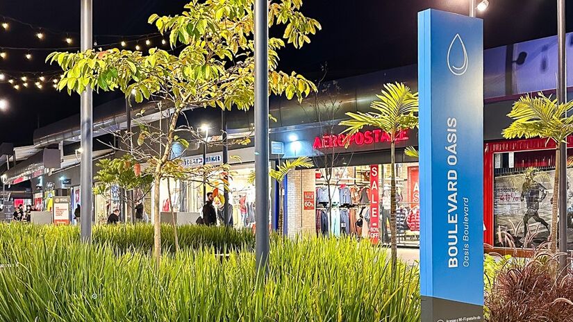 Shopping tem 140 lojas de fábrica ou de representantes exclusivos das marcas nacionais e internacionais/Divulgação