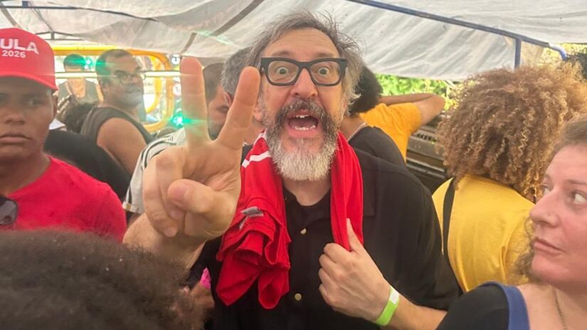 O cantor, compositor e apresentador Luiz Thunderbird/Bruno Hoffmann