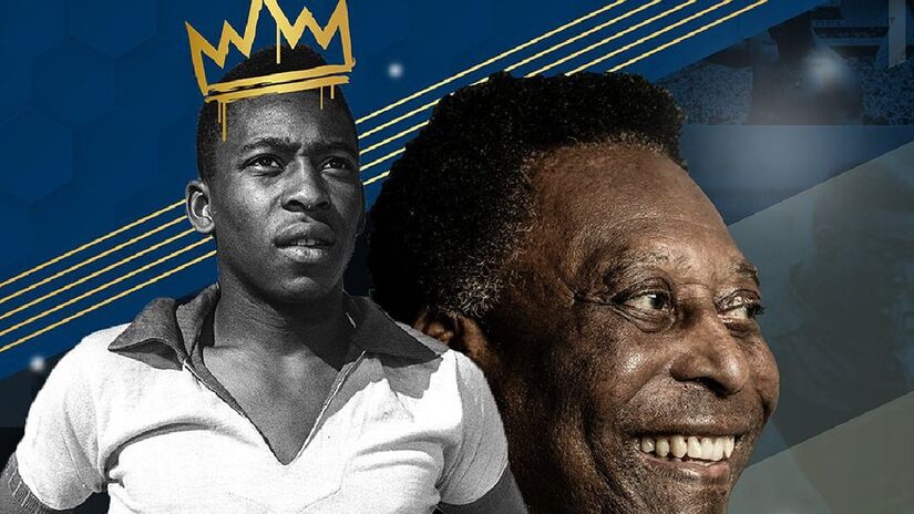 O Rei do Futebol, Pelé, contraria a estatística: nascido em 23 de outubro, o ídolo brasileiro é considerado o maior jogador de futebol de todos os tempos, mesmo sendo nascido no antepenúltimo mês do ano - (Reprodução/Twitter/@CBF_Futebol)