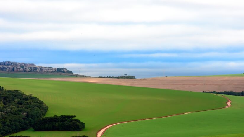 A cidade também encanta visitantes. O Parque Estadual de Vila Velha é o cartão-postal, com formações rochosas e lagoas naturais. Fotos: Wikimedia Commons