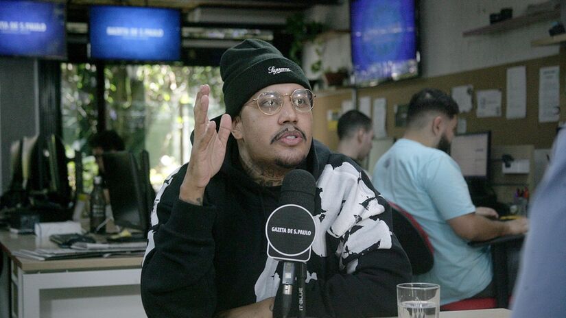 O cantor e compositor MC PP da VS está na fase final da preparação do álbum 'Versos de Ouro'/Thiago Neme/Gazeta de S.Paulo