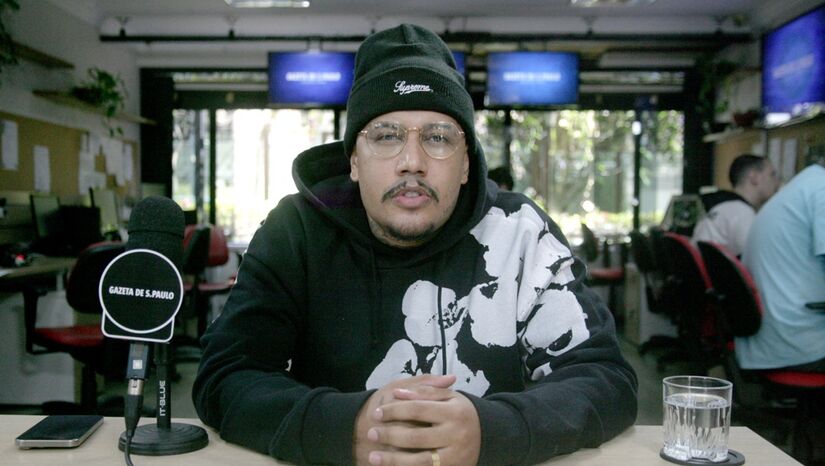Na entrevista, ele também defendeu o estilo ostentação/Thiago Neme/Gazeta de S.Paulo