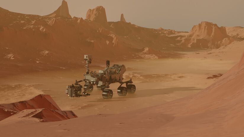 Descobertas vem do rover Perseverance. Imagem: Tim Tim/Wikimedia Commons