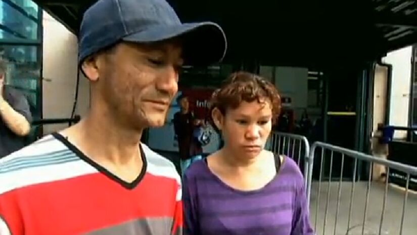 Sandra e Rejaniel tiveram oportunidade de fazer um novo RG. Imagem: Reprodução Globo Repórter