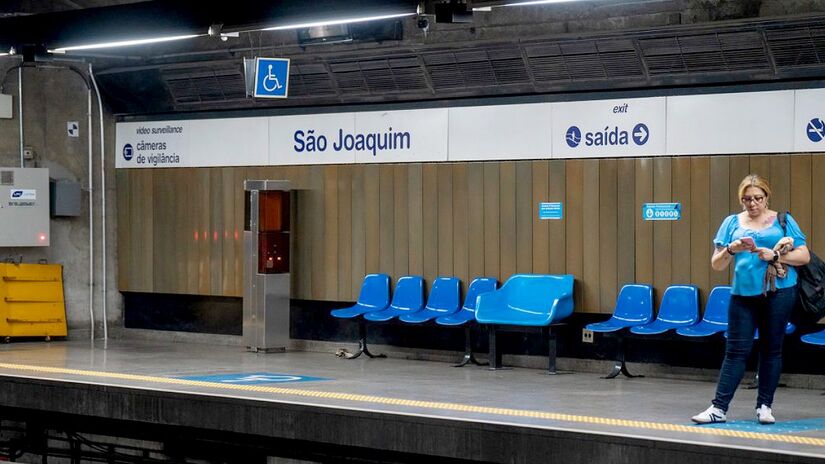 A primeira linha de metrô construída em São Paulo foi a atual Linha 1-Azul do Metrô, chamada originalmente de Linha Norte-Sul - (Divulgação/Metrô de SP)