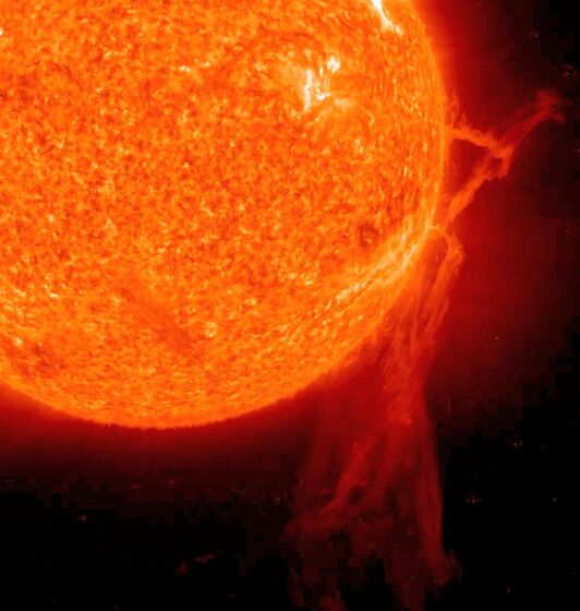 Entidades científicas se mostraram temerosos em relação a uma gigantesca tempestade solar/Divulgação/Nasa