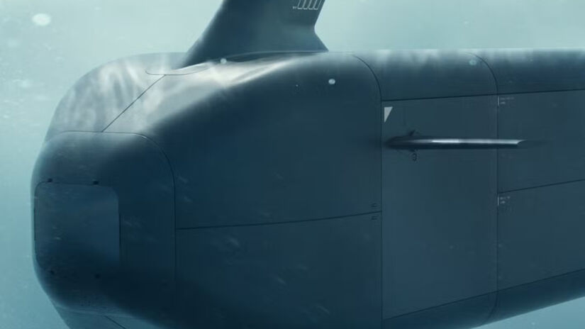 Drone subaquático atua em inteligência e ataque |Divulgação/Marinha Real da Austrália