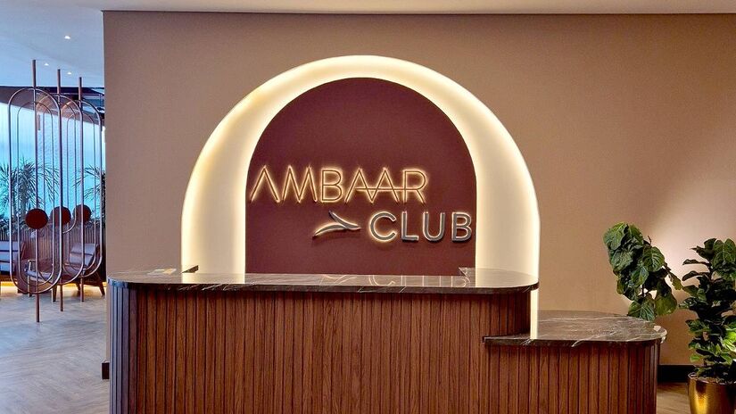 A maior sala VIP Ambaar Club do Brasil foi inaugurada na última quarta-feira (24/9) no Aeroporto de Congonhas, na zona sul de São Paulo - Assessoria Ambaar