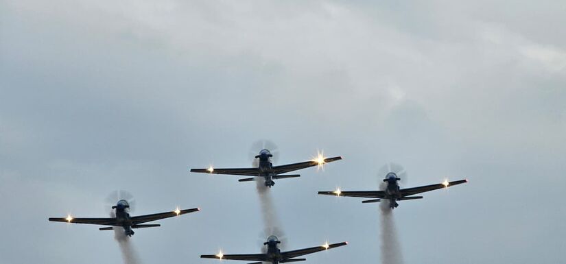 Campo de Marte, na zona norte de São Paulo, recebe o Domingo Aéreo 2025, evento gratuito da Força Aérea Brasileira (FAB).