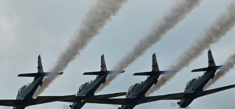 Domingo Aéreo aproxima o público do trabalho da Aeronáutica e do universo da aviação.