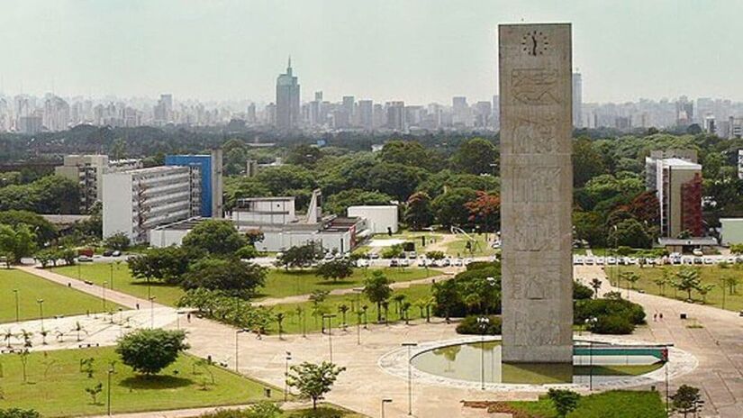 A área da cidade universitária é maior que a de países europeus como Mônaco e Vaticano juntos - imagem: Universidade de São Paulo