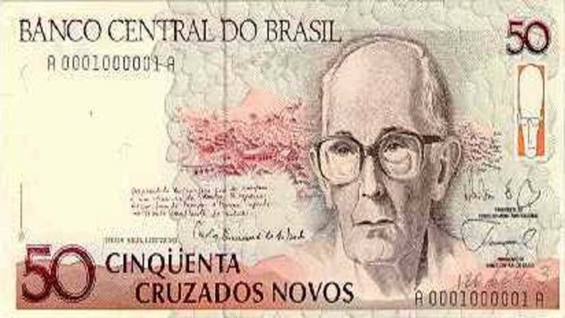 Cruzado Novo (NCz$): Teve circulação entre (1989 -1990), como mais uma tentativa de combate à inflação