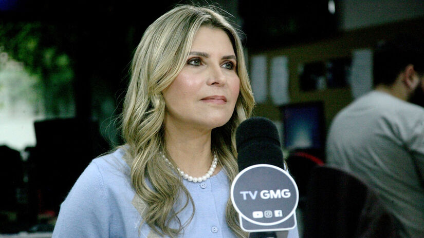 Ana Paula Leal Graziano durante entrevista exclusiva à Gazeta em São Paulo. 