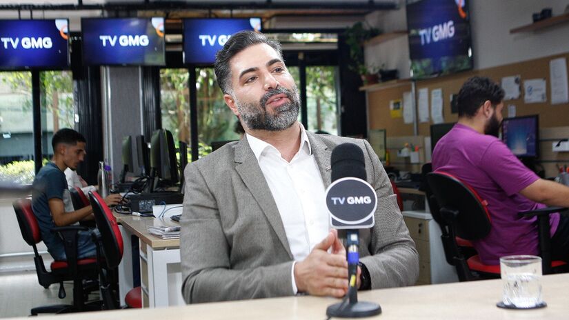 Dr. Anis Mitri participou do programa Direto da Gazeta, na TV GMG, na última sexta-feira (17/10), em Moema, na zona sul da capital paulista. Fotos: Yuri Villaça/Gazeta de S. Paulo