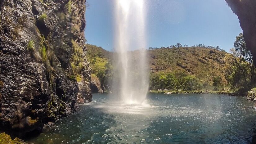 1. Cachoeira Fundão (Foto: Jairo Souza Jr/Wikimedia Commons)