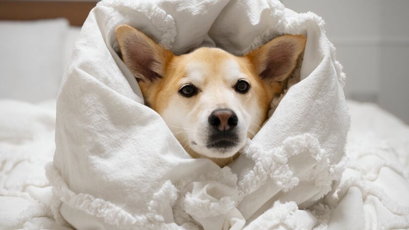 O local de descanso é um dos pontos mais importantes para proteger os cães do frio. O espaço deve ser isolado de correntes de ar e equipado com caminhas, cobertores ou colchões térmicos.