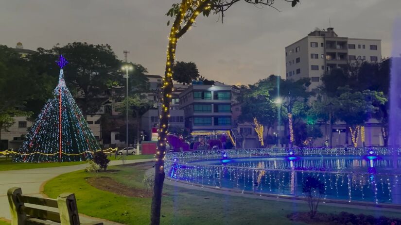 Serra Negra realiza anualmente o evento Natal Luzes da Serra (Foto: Reprodução YouTube/Destino Ponto Com)
