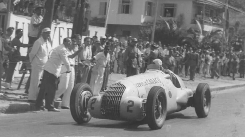 Francisco "Chico" Landi foi o pioneiro; em 1948, venceu o Grande Prêmio de Bari, na Itália, tornando-se o primeiro brasileiro a triunfar em uma prova internacional. Foto: Reprodução