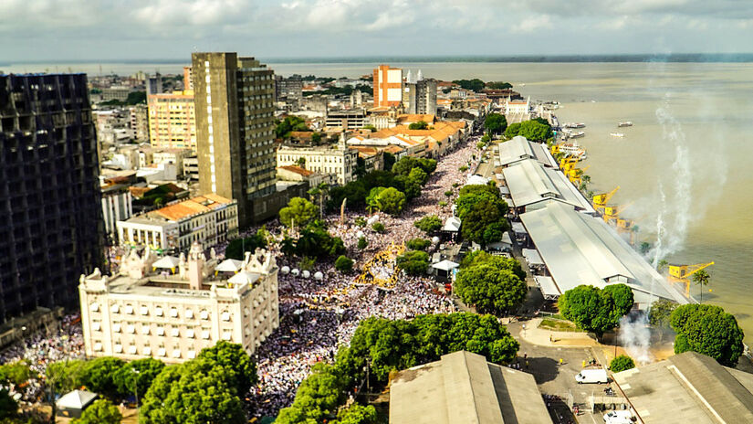 Belém recebe neste mês um dos eventos religiosos mais importantes do País. Foto: Marcelo Souza/Ag. Pará 