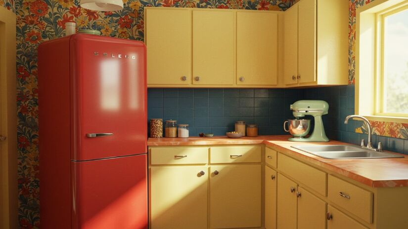 A tendência dos próximos anos são cozinhas muito mais coloridas e acolhedoras