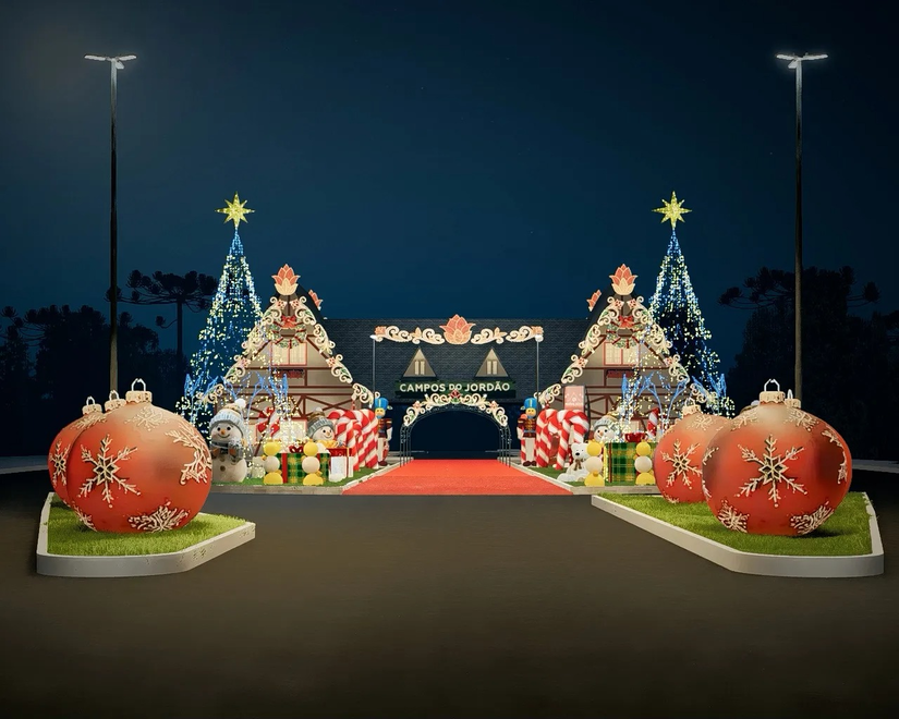 Cidade mais alta do Brasil dá início ao Natal FLMA 2025, realizado pela Fundação Lia Maria Aguiar (FLMA). Foto: Divulgação/FLMA