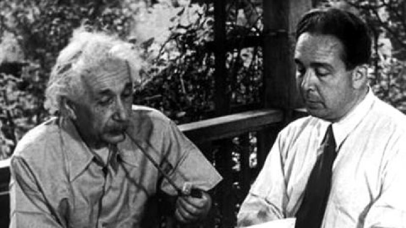 O físico escreveu a carta por influência de Leo Szilard, seu ex-aluno. Imagem: Time Life Pictures/Wikimedia Commons