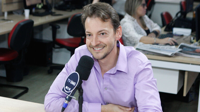 Harold Schultz Neto durante entrevista exclusiva à Gazeta em São Paulo na última semana. Fotos: Thiago Neme/Gazeta de S.Paulo 