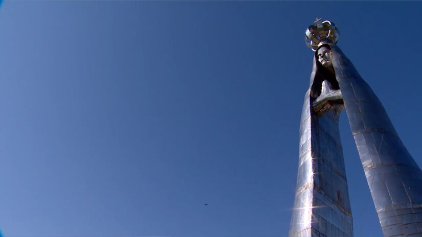 Foram investido cerca de R4 10 milhões na obra do monumento | Reprodução/Canção Nova