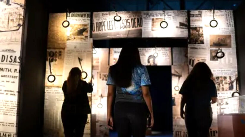 Mostra inclui atividades interativas, projeções mapeadas, tour em áudio disponível por aplicativo. Foto: Divulgação