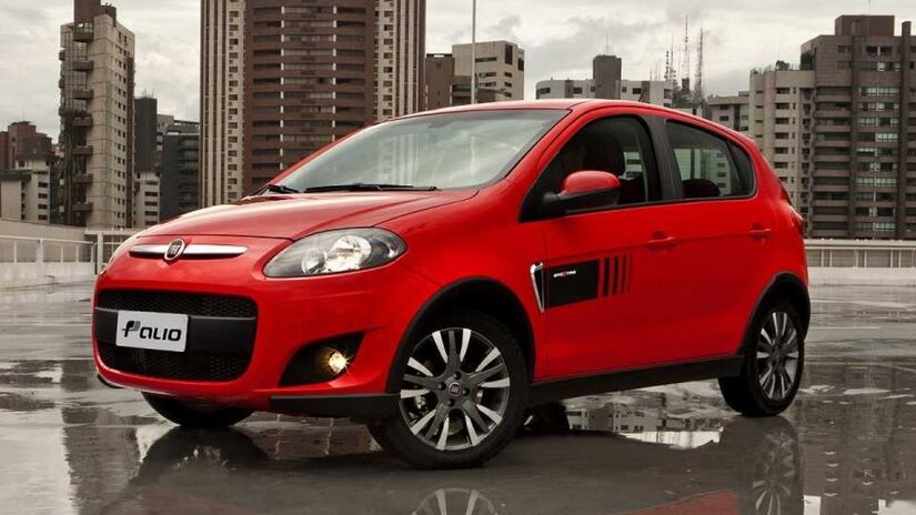 Fiat Palio registrou 38.245 vendas.

/Foto: Divulgação/Fiat