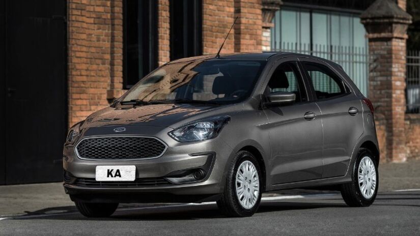 Ford Ka registrou 27.471 vendas.

/Foto: Divulgação/Ford