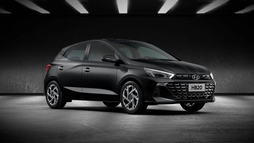 Hyundai HB20 registrou 39.405 vendas.

/Foto: Divulgação/Hyundai