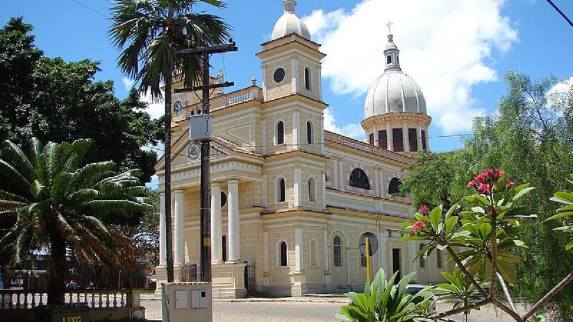Igreja matriz de Casa Branca. Imagem: Zimbres/Wikimedia Commons